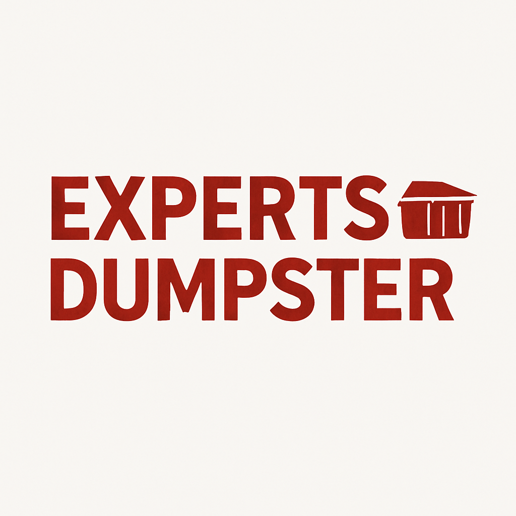 EXPERTS DUMPSTER RENTAL Logo